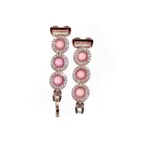 Золото, Розовый, Окружность запястья 14-18 см