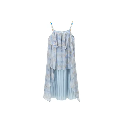 MISHOW Синие Женские Слиплатья