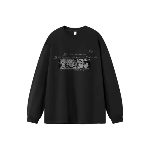 Honor of Kings Длинный рукав T-рубашка Houyi стиль унисекс