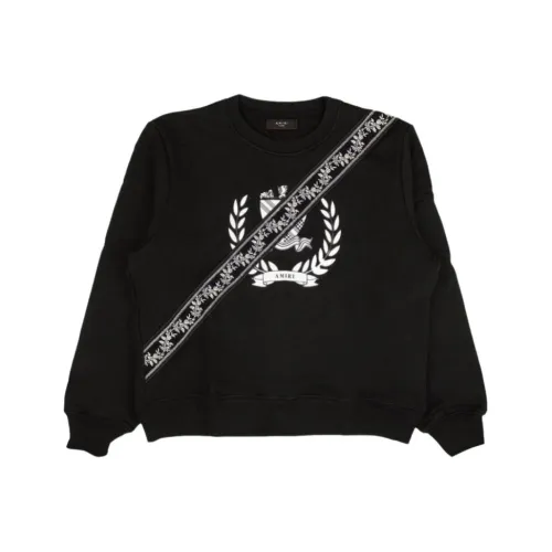 AMIRI Мужские черные свитшоты