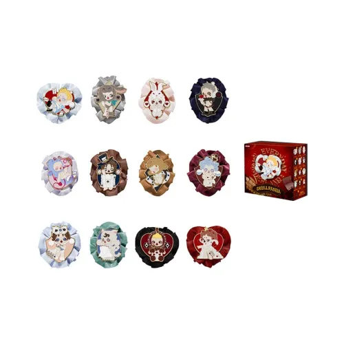 POP MART Skullpanda Everyday Wonderland Коллекция Слепые коробки Один Mystery Коробка Целая коробка 12 шт