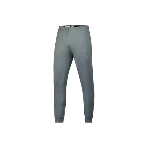 Найк Вязаные Тренировочные Штаны Мужские Серые