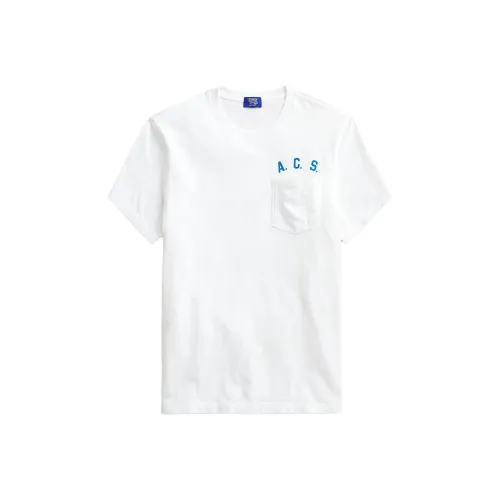 J.Crew Белая Мужская T-рубашка