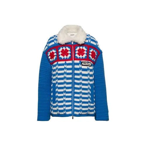 MIU MIU Синие Женские Куртки