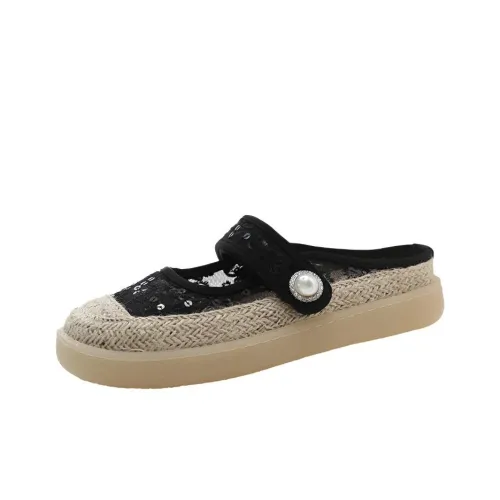 Wuji Тихий Антизапахивающий Устойчивый к истиранию Домашние тапочки Женские