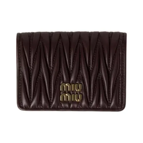 MIU MIU Lambskin Wallet Women's Blairwood