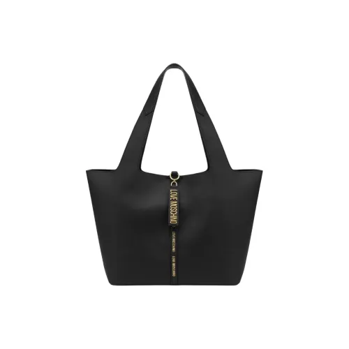 LOVE MOSCHINO Полиуретан Сумка через плечо Стандартная Женская Черная