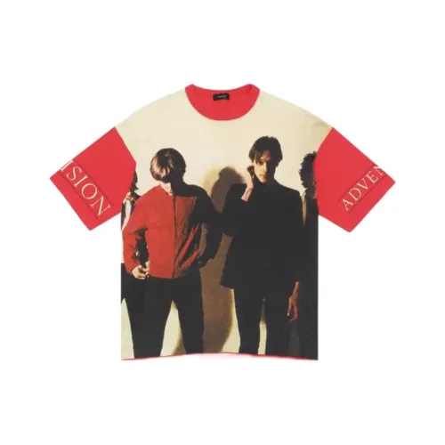 UNDERCOVER Red Мужская T-рубашка