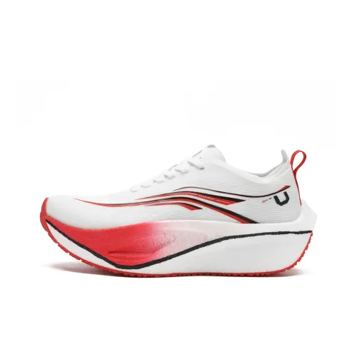 ULOVAZN Беговые кроссовки Low Top Белый Красный Унисекс