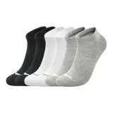 Чёрный, белый, серый, 6 упаковок.