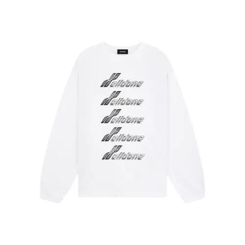 WE11DONE Белая унисекс футболка