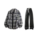 2 пачки (Черный топ + Черные штаны)