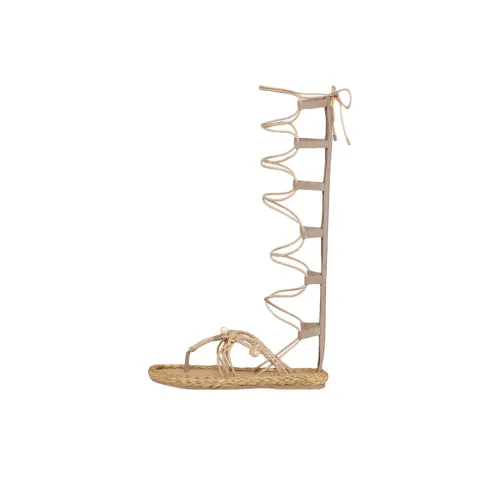 DIOR DIORIVIERA Римские Сандалии Женские Кремовые