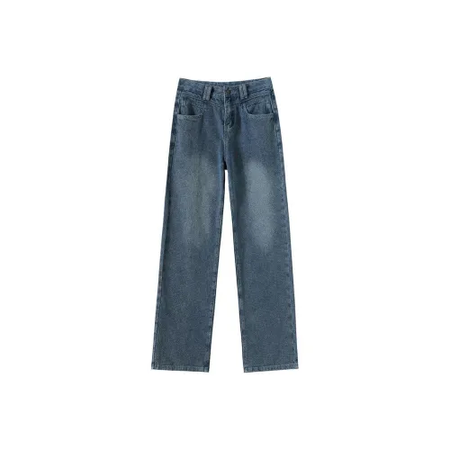 GEZITAI Винтажные синие женские джинсы