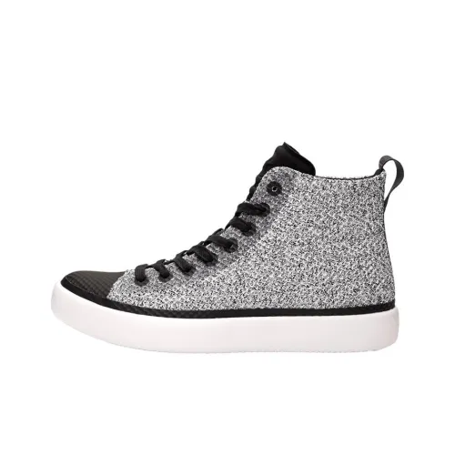 Converse Chuck Taylor All Star Abrasion Resistant High Топ Скейтборд Кроссовки Мужские Черно-Белые