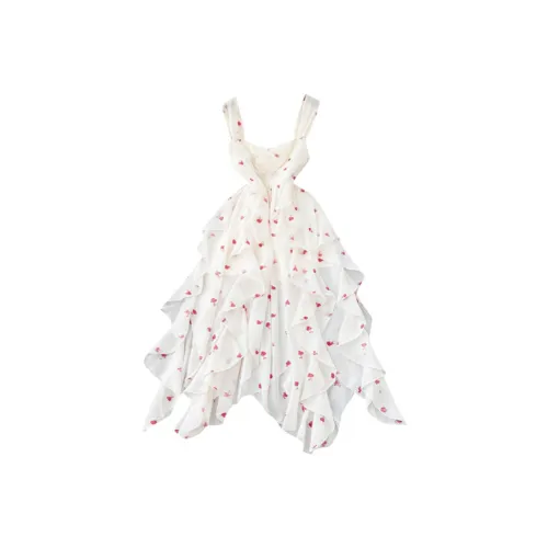 Nathania Белый Цветочный Женские Слиплатья