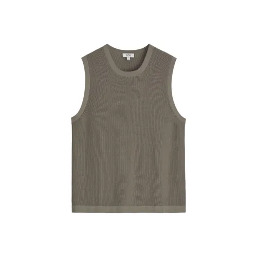 COS Темно-коричневый Мужские Майки