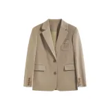 Хаки зеленое пальто