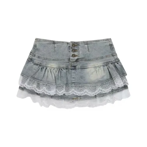 KYKW Джинсовые короткие юбки Женские