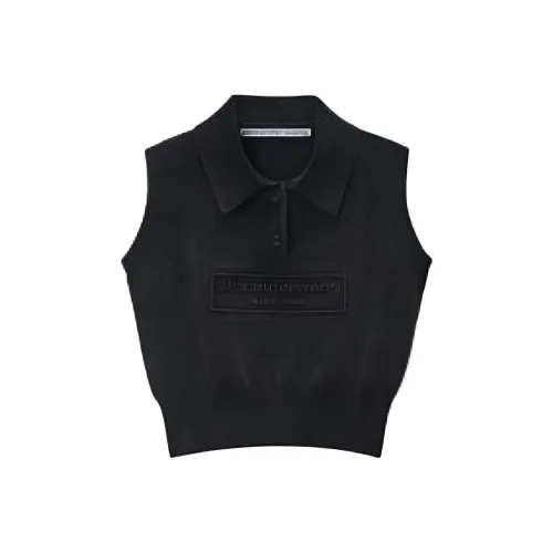 Alexander Wang Черное Женское Поло