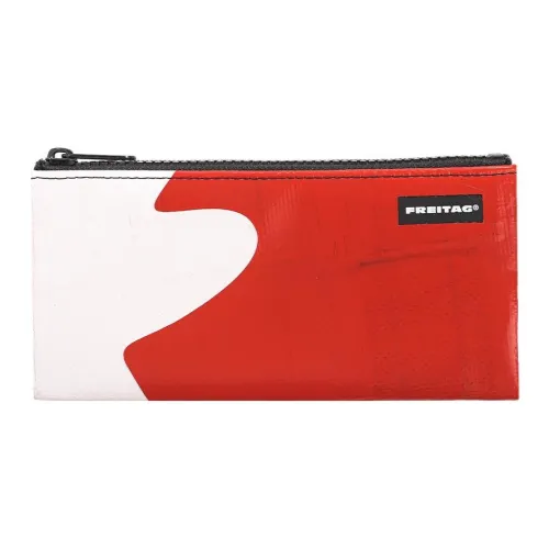 FREITAG Полиэстер Клатч Унисекс Белый и Красный