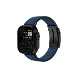 Полночный синий [Черный Складная застежка]