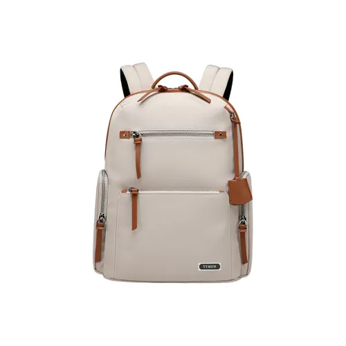 TYMON ПУ (полиуретан) Рюкзак Стандартный Женский Абрикос
