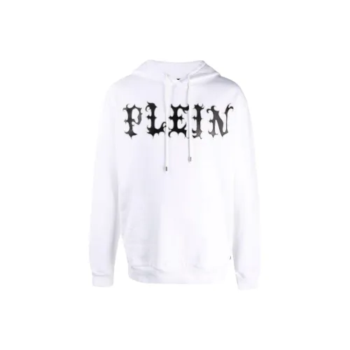 PHILIPP PLEIN Белый Мужской Свитшот