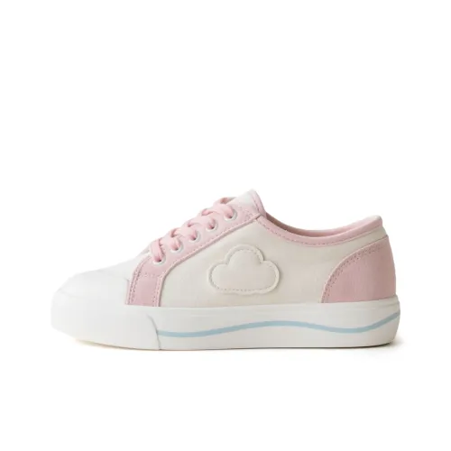 FANTASTIC XBOX Низкие кроссовки для скейтбординга Женские Белые Розовые