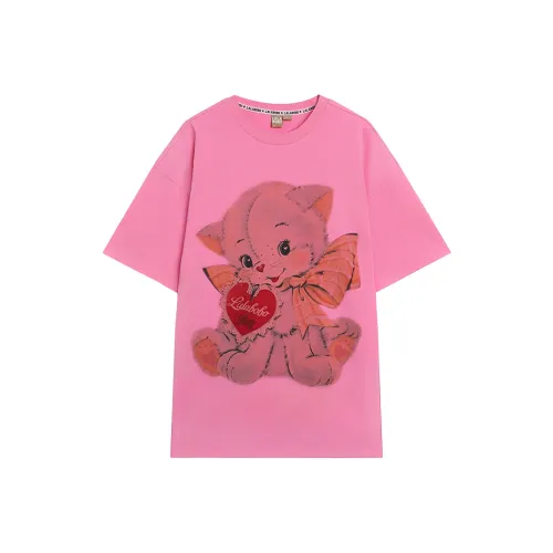 LALABOBO Т-рубашка с оборванным рукавом женская