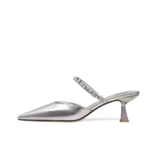 WELKIN WZWJ Износостойкие Домашние тапочки Женские Серебряные