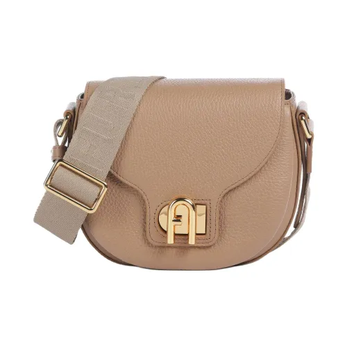 Furla Кожа Сумка через плечо Сумка на плечо Мини Женская Светло-Коричневый