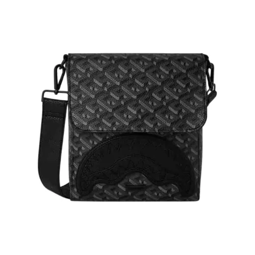 SPRAYGROUND ПВХ Сумка через плечо Унисекс Черная