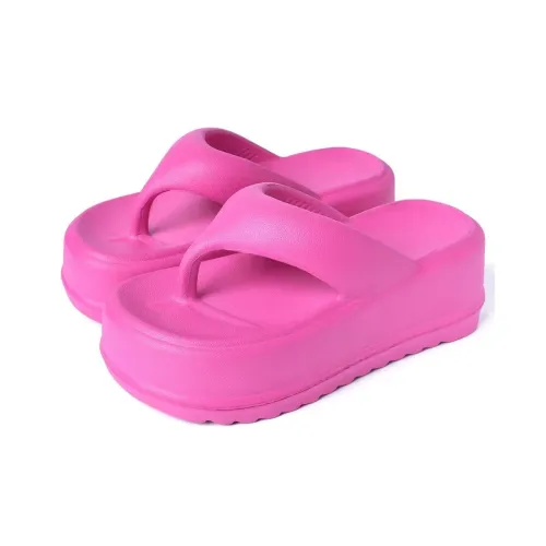 TAFN EVA Устойчивые к истиранию Шлепанцы Женские Розовые Красные