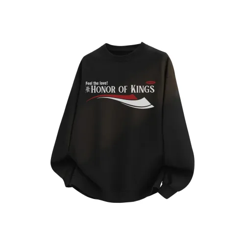 Honor of Kings Черная Унисекс Толстовка