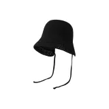 Черный трикотаж, ткань, шнуровка, вода, ведра, шляпа