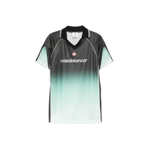 CASABLANCA Черная унисекс футболка
