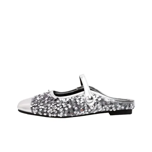 MADALLO Блестки устойчивые к запахам и истиранию домашние тапочки для женщин