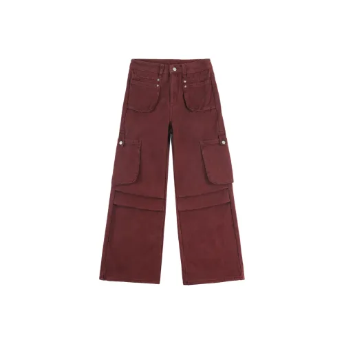 ZAZN Анкора Красный Женские Джинсы