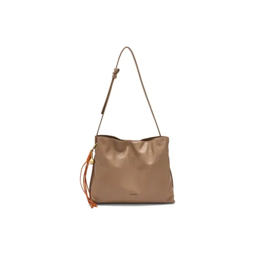 HONGU Сумка через плечо из коровьей кожи с синтетической кожей женская чайный коричневый темно-черный