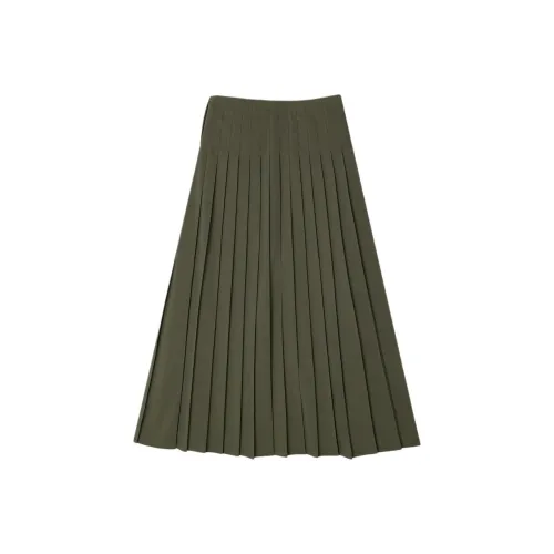 ETHOS Классический FLARE Maxi Юбка Повседневный Длинный Юбка Женские