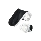 Чёрный Белый [1 упаковка] Совместимо с Adidas | Мягкое Мягкое и Упругое Ощущение