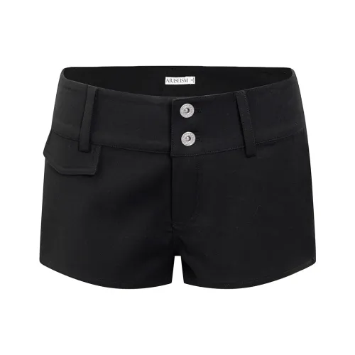 Ariseism Черные Женские Летние Горячие Штаны Женские