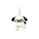 Белый стеклянный щенок