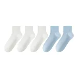 Экрю 3 + Светло-синий 2