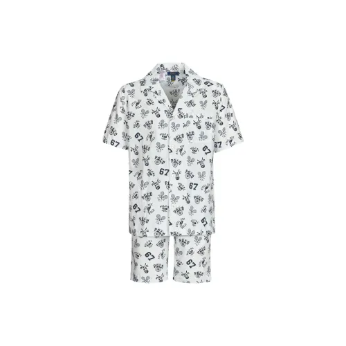 Polo Ralph Lauren Pajama Set Мужской Белый