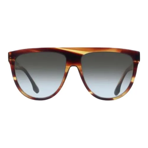 VICTORIA BECKHAM Ацетат Нерегулярная форма Солнцезащитные очки Женские Коричневый