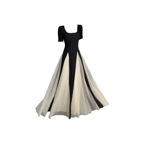 Giyu Короткий рукав Платье Женское