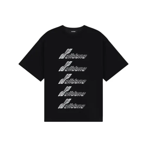 WE11DONE Черный Унисекс T-рубашки