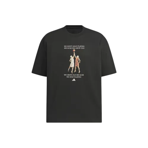 Adidas Мужские черные футболки